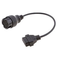 Оригінал! Перехідник з OBD2 16pin мама на Porsche 19pin тато - Вища Якість!