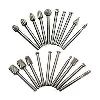 Популярний! Набір борфрез по дереву 20шт, хвостовик 3мм, для гравера, HSS сталь - Краща якість тільки на Nukleon.com.ua