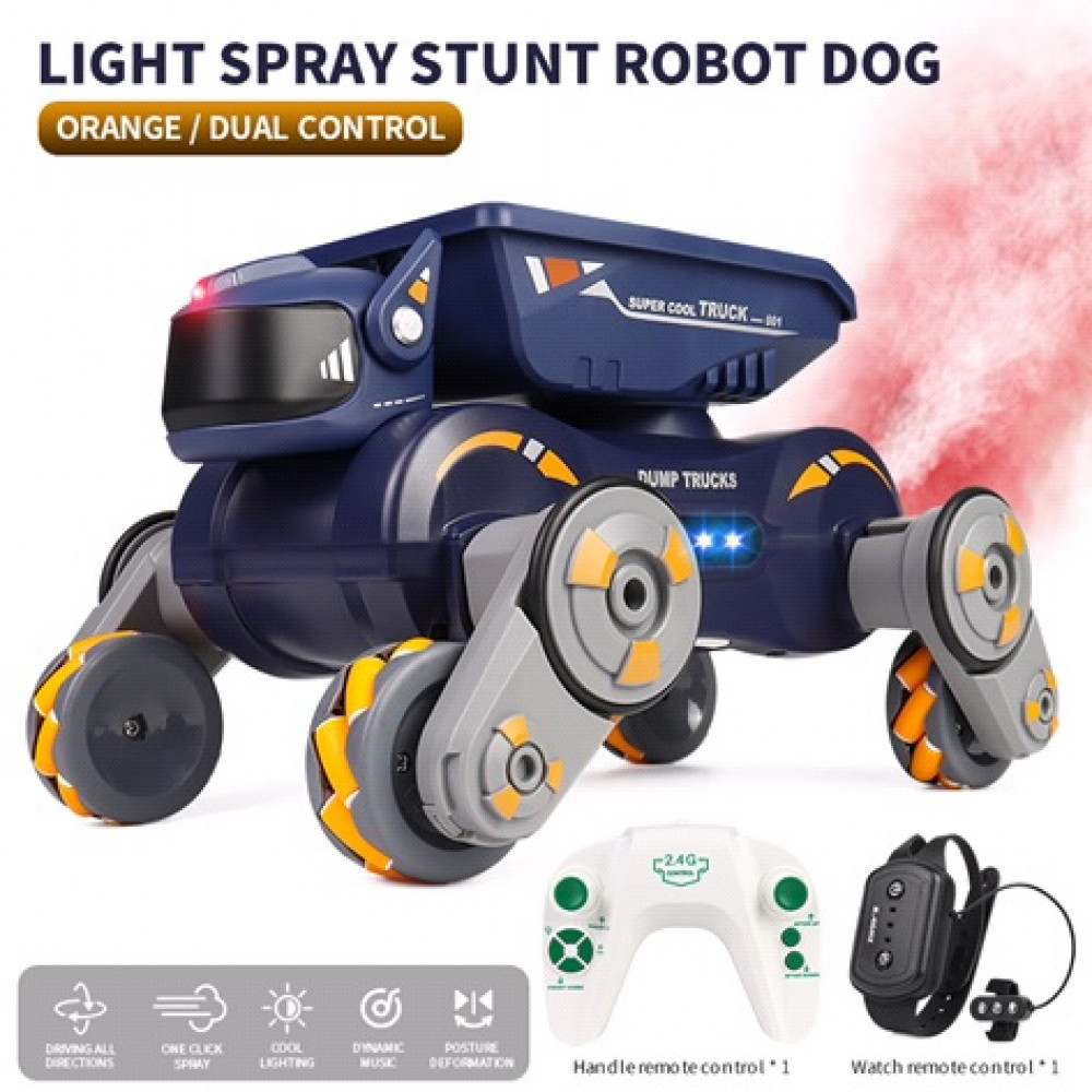 Іграшка Light spray stunt robot dog JC013P
