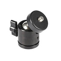 Популярний! Голова для штатива кульова, з перехідником 1/4-3/8 - Краща якість тільки на Nukleon.com.ua