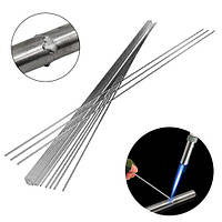 Популярний! Припій для пайки зварювання алюмінію, 50шт 50см 1.6мм пруток з флюсом - Краща якість тільки на Nukleon.com.ua