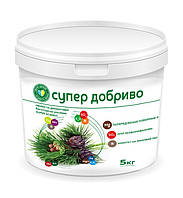 Супер добриво для хвойних та декоративних багаторічних рослин Super scandic 5 кг