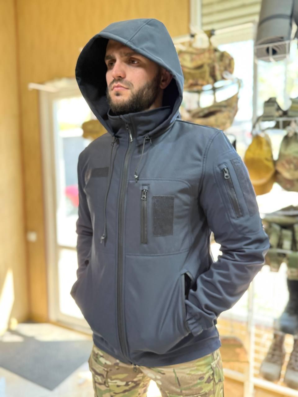 Куртка КОRКА softshell BASIC, gen2, темно-синій
