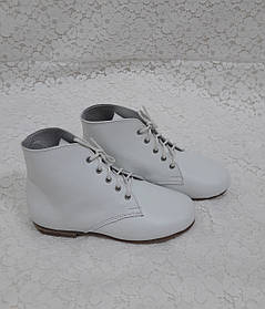 Черевики народні дитячі білі