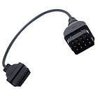 Promo Ціна! Перехідник з OBD2 16pin мама на GAZ ГАЗ 12pin тато - тільки на ZaGrosh.com.ua