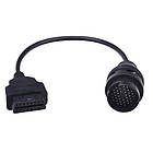 Promo Ціна! Перехідник з OBD2 16pin мама на IVECO 38pin тато - тільки на ZaGrosh.com.ua