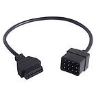 Promo Ціна! Перехідник з OBD2 16pin мама на Renault 12pin тато - тільки на ZaGrosh.com.ua