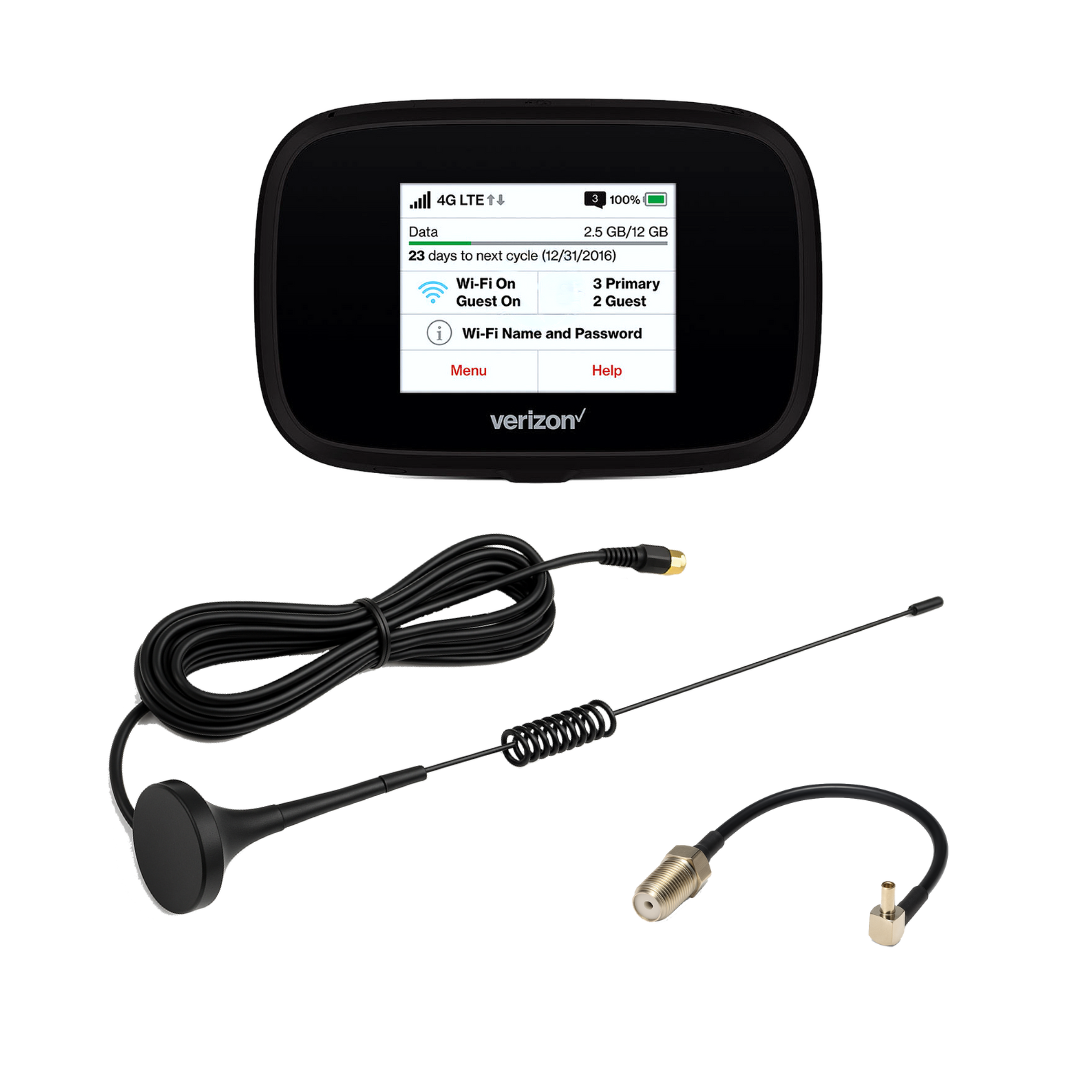 Автомобільний комплект 4G/3G Wi-Fi мобільний роутер Novatel Wireless 7730L + автомобільна антена 7 Дб