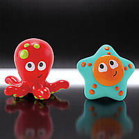 Набор игрушек для ванной и бассейна Осьминог и морская звезда Hape