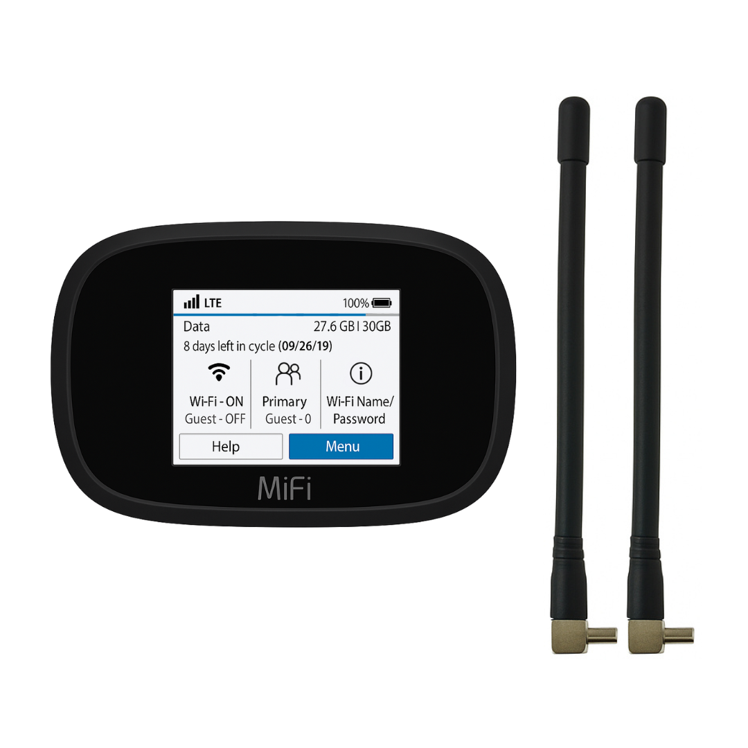 Модем 4G роутер мобільний Novatel MiFi Inseego 8000 + 2 термінальні антени 3 Дб