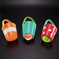 Набор игрушек для ванной Счастливые ведерки 3 шт. Hape