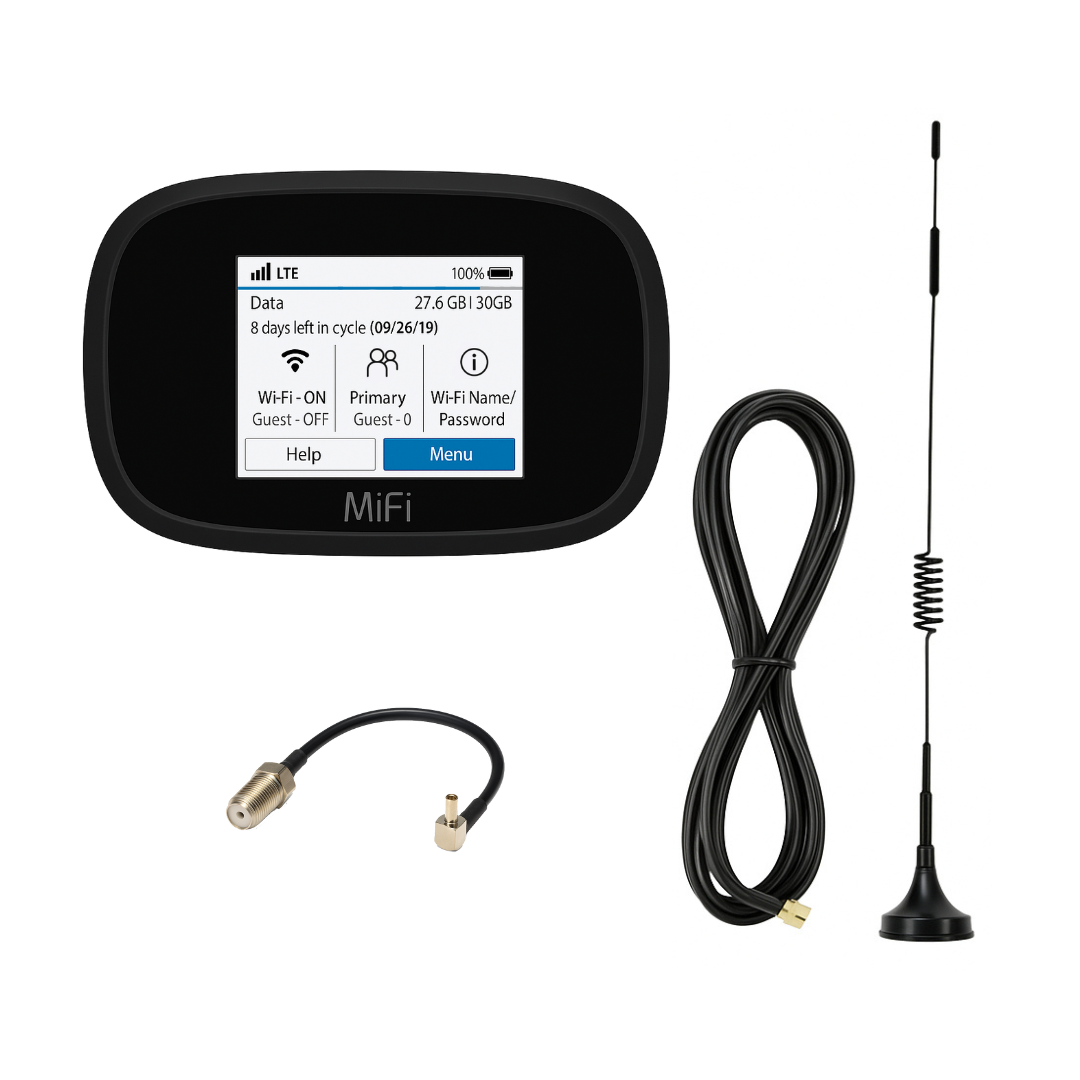 4G інтернет комплект в авто роутер Novatel MiFi Inseego 8000 + автомобільна антена 9 Дб