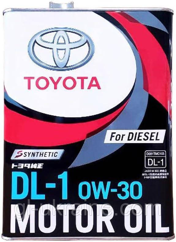 Моторноа олива Toyota 0W-30 DL-1, 4л (08883-03205)