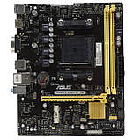 Плата пІд AMD Socket FM2+ ASUS A58BM-A/M32BF/DP_MB з HDMI на DDR3 підтримує до A10-7860k sFM2+, фото 3