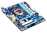 ПЛАТА LGA1155 GIGABYTE GA-H77M-D3H! УЦІНКА - ПРАЦЮЄ ТІЛЬКИ на ВБУДОВАНОМУ ВІДЕО HDMI, DVI, VGA!, фото 3