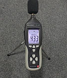 Професійний цифровий шумомір Voltcraft SL-451, діапазон 30-130 dB, пам'ять 32600 точок, ПЗ, Німеччина, фото 2