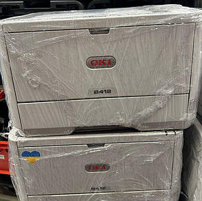 Принтер OKI B412dn / Лазерний монохромний друк / 1200 x 1200 dpi / A4 / 33 стор/хв / USB 2.0, Ethernet / Duplex, фото 3