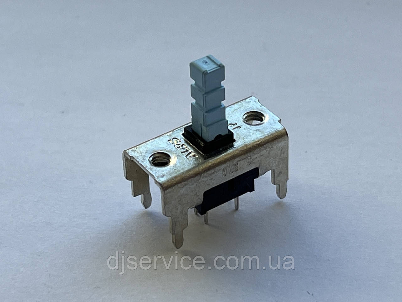 Кнопка з фіксацією Matshushita 14x10mm 6 pin для пультів Phonic, підсилювачів Technics, фото 1