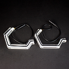 Ангельські очі BMW (E53,E70,F15,G05,F25,F26) CRYSTAL ICONIC2 (Білий+Жовтий), фото 3