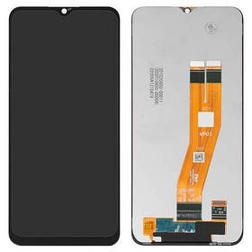 Дисплей (LCD) Samsung GH82-25250A A042 Galaxy A04E з сенсором чорний сервісний
