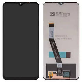 Дисплей (LCD) Xiaomi Redmi 9/ Redmi 9 Prime/ Poco M2 чорний оригінал в сервисной упаковці