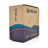 Кабель Одескабель КППЕт-ВП (250) 4*2*0,54 (F/UTP-cat.6), СU, ізоляція ПЕ, екр., з трос. 7*0,5 для нар.