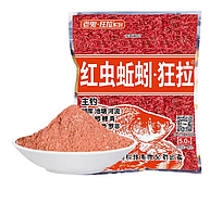 Тісто Старий Привид "Карась - Велика тарілка. Червоний хробак" 100 г прикормка Херабуна