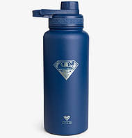 Пляшка для води металева з подвійною вакуумною ізоляцією Bohtal Insulated Bottle 960 ml/32 oz Blue Superman