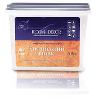 Декоративна "відточено" штукатурка Ірком Китайський Шовк (Золото) 0,4 л
