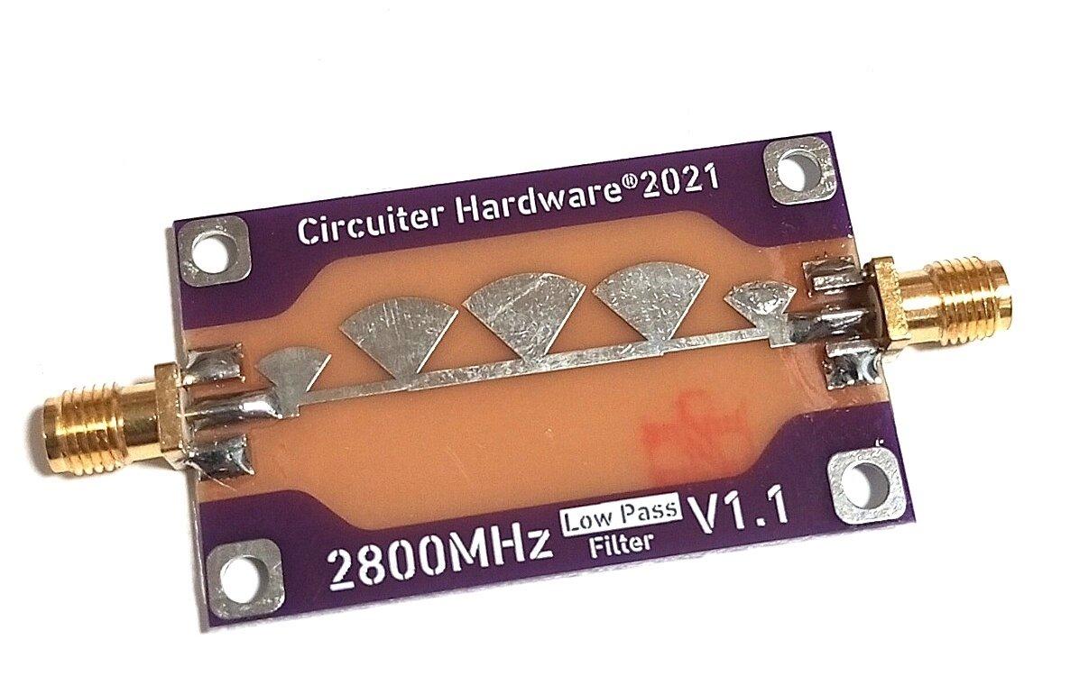 Фільтр-метелик 1-2800MHz, низькочастотний лінійний фільтр