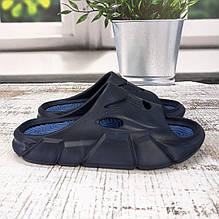 Шльопанці чоловічі Progress темно-сині з синім сланці пінкові 3731