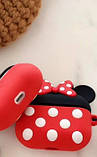 Чохол для Apple AirPods 4 "Мінні Маус", силіконовий, фото 2