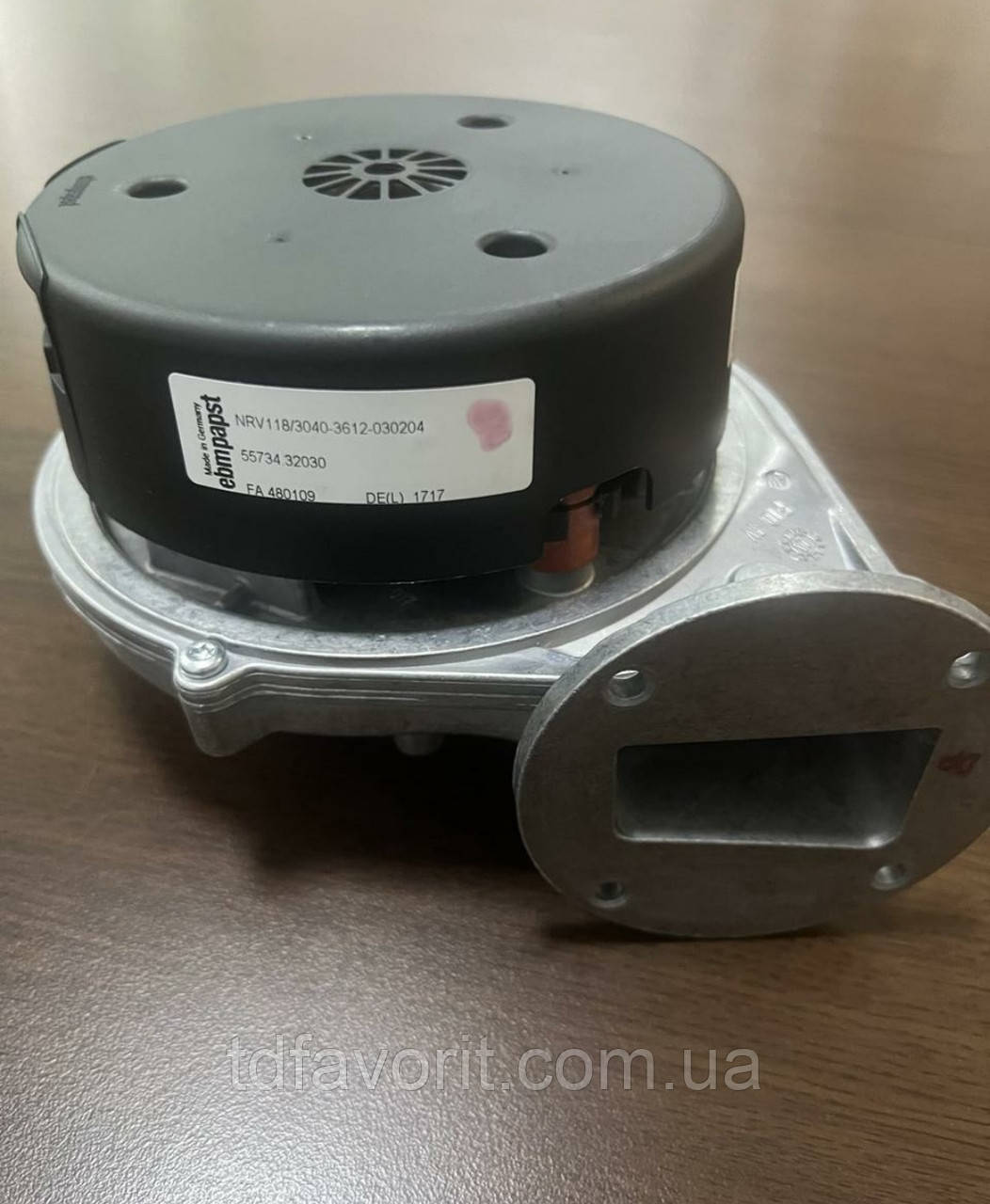 Відцентровий вентилятор Ebm-Papst NRG118/0800-3612-030204 (70Вт 230В)