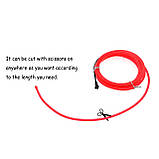 Світлодіодна стрічка RESTEQ у вигляді гнучкого дроту довжиною 5м — LED неонове світло з контролером, декоративне підсвічування для, фото 7