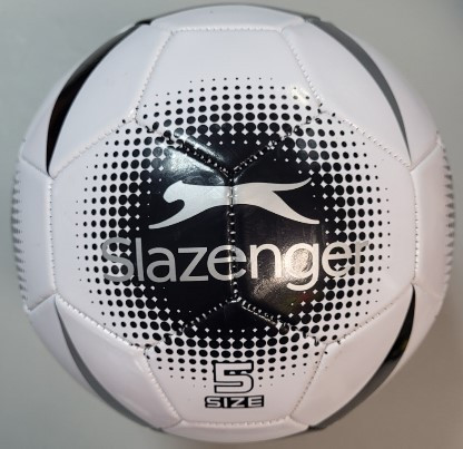 М'яч футбольний Slazenger AC football white/black/silver size 5original акція знижка