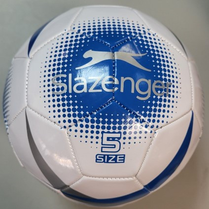 М'яч футбольний Slazenger AC football white/royal blue/silver/black size 5original акція знижка