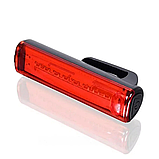 Задня мигалка для велосипеда на USB / Світлодіодний велоліхтар / Велофара, фото 4