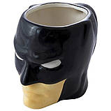 Керамічна дитяча чашка, 400 мл, Бетмен, EL-KH021-1 / 3D кухоль з персонажем / Чашки з принтом для дітей, фото 4