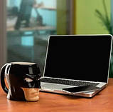 Керамічна дитяча чашка, 400 мл, Бетмен, EL-KH021-1 / 3D кухоль з персонажем / Чашки з принтом для дітей, фото 5