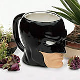 Керамічна дитяча чашка, 400 мл, Бетмен, EL-KH021-1 / 3D кухоль з персонажем / Чашки з принтом для дітей, фото 7