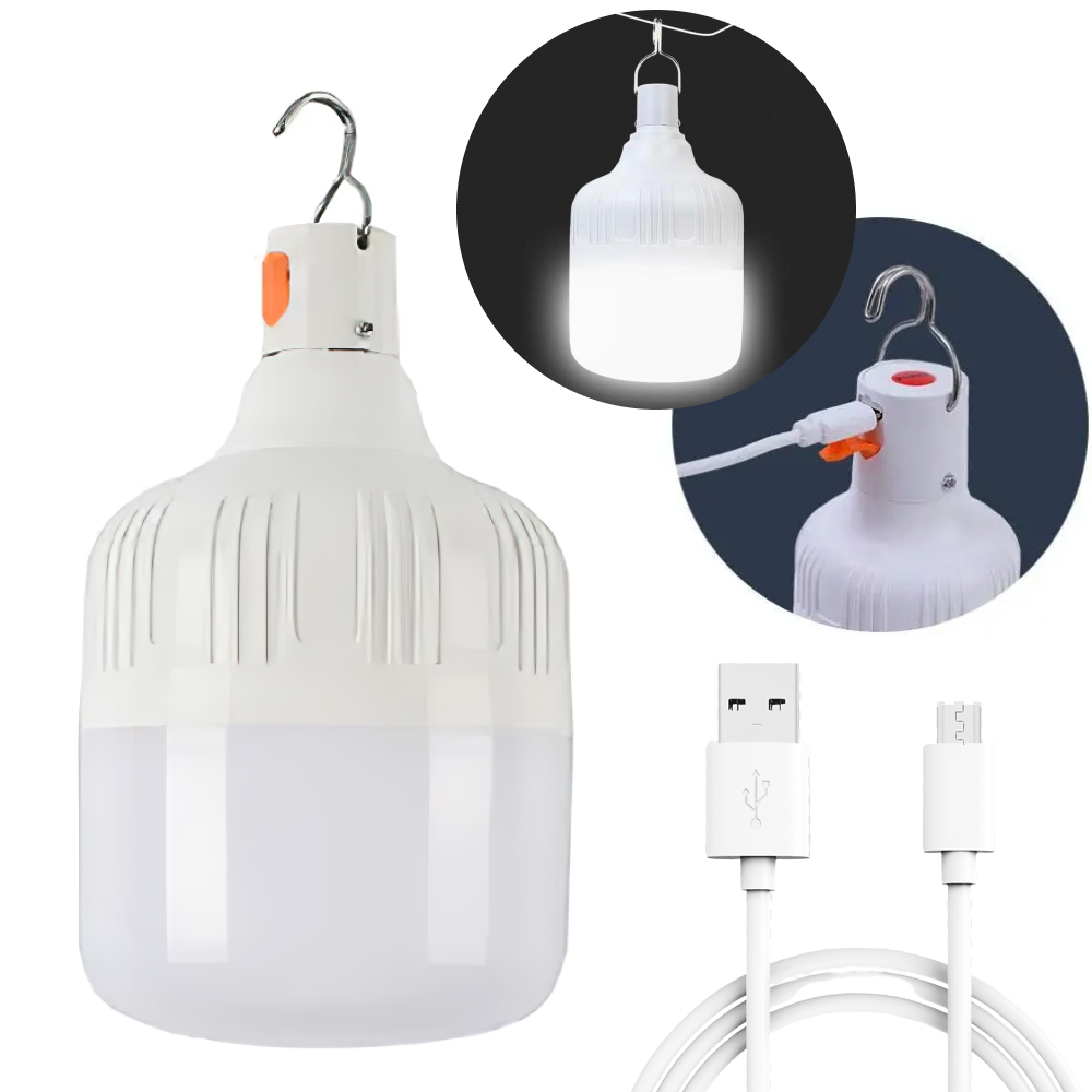 Підвісна лампа USB на акумуляторі 20 Вт, Soft Lamp / Ліхтар для кемпінгу / Акумуляторна лампа ліхтар