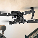 Складаний квадрокоптер з камерою 4К в кейсі  DRONE Е88 / Акумуляторний коптер / Дрон, фото 4