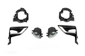 Протитуманки 2017-2021 2 шт галогенні для Toyota Land Cruiser Prado 150, фото 1