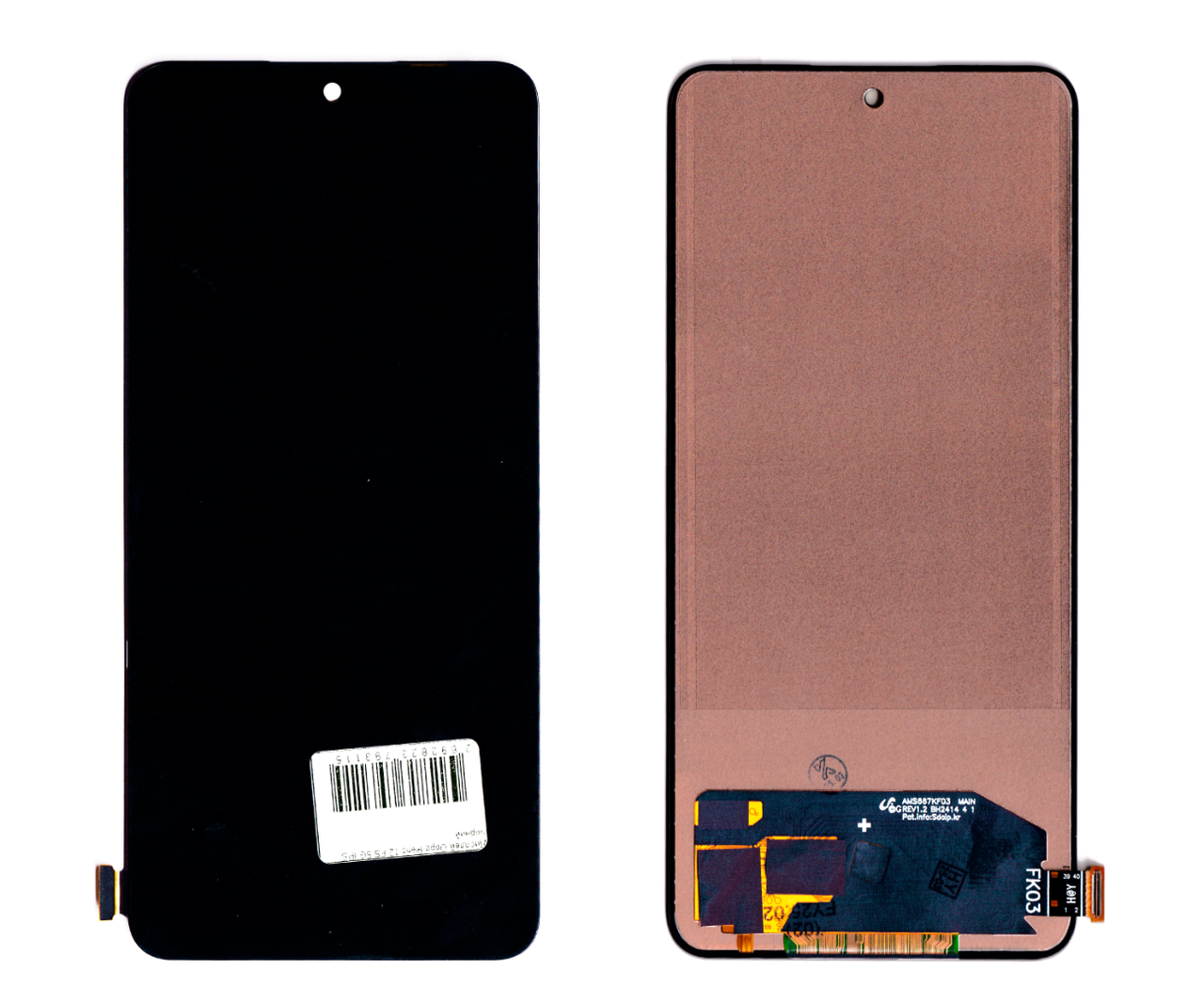 Дисплей Oppo Reno 12 FS 5G IPS чорний, фото 1
