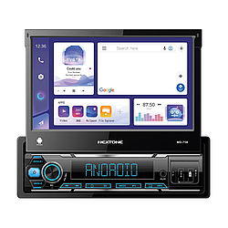 Універсальна Автомагнітола 1 DIN Nextone MD-758 | 7» з виїзним екраном, Android 10, 2/32 GB, GPS, Blue