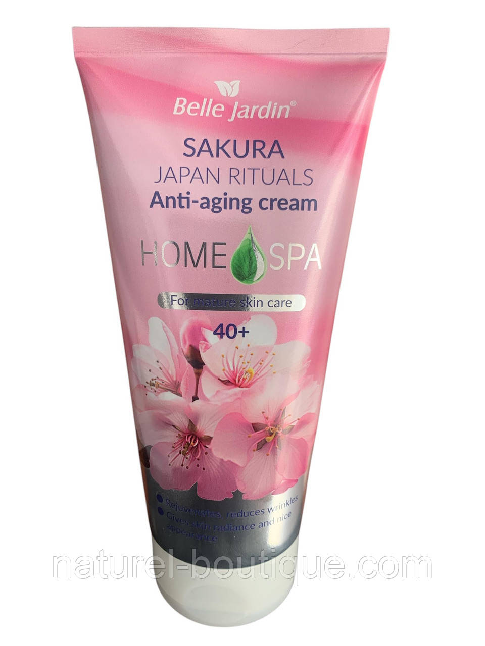 Home Spa Sakura Japan Rituals антивіковий крем Belle Jardin для обличчя й тіла 40+, 200 мл