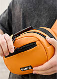 Сумка через плече бананка Sambag Flex помаранчова, фото 6