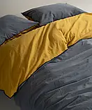 Двоспальний Євро комплект Limasso Essualte Honey-Castle Rok Варена Бавовна, фото 2