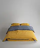 Двоспальний Євро комплект Limasso Essualte Honey-Castle Rok Варена Бавовна, фото 3