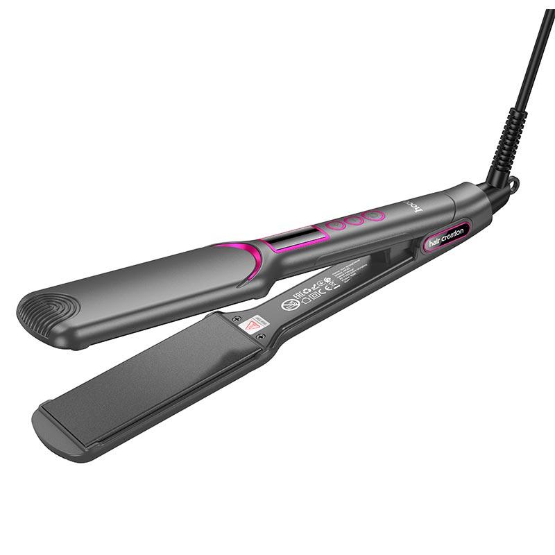 Плойка для укладання волосся Hoco HP42 Wide board hair straightener with digital display